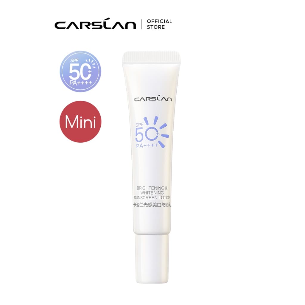 【Dành cho thành viên】Kem chống nắng dưỡng sáng Carslan mini SPF50+ PA++++ 10g