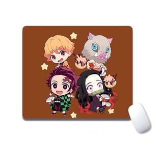 Miếng Lót Chuột Kimetsu no Yaiba Chữ Nhật ( 20 x 26 cm )_thanh gươm diệt quỷ và siêu anh hùng