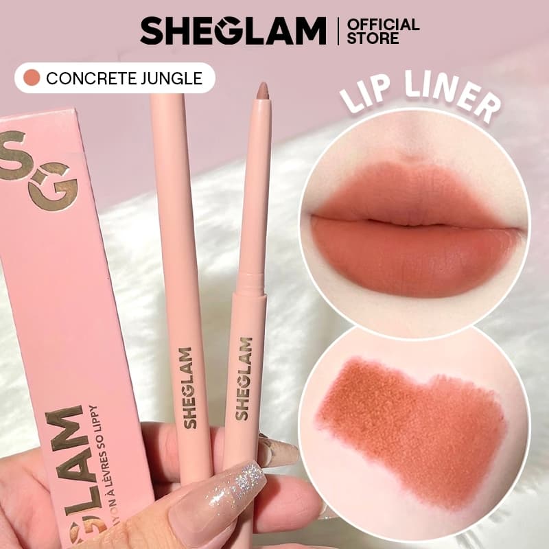 Kẻ Viền Môi Sheglam Môi Lì Lip Liner-Creamy Matte Lip Liner Pencil