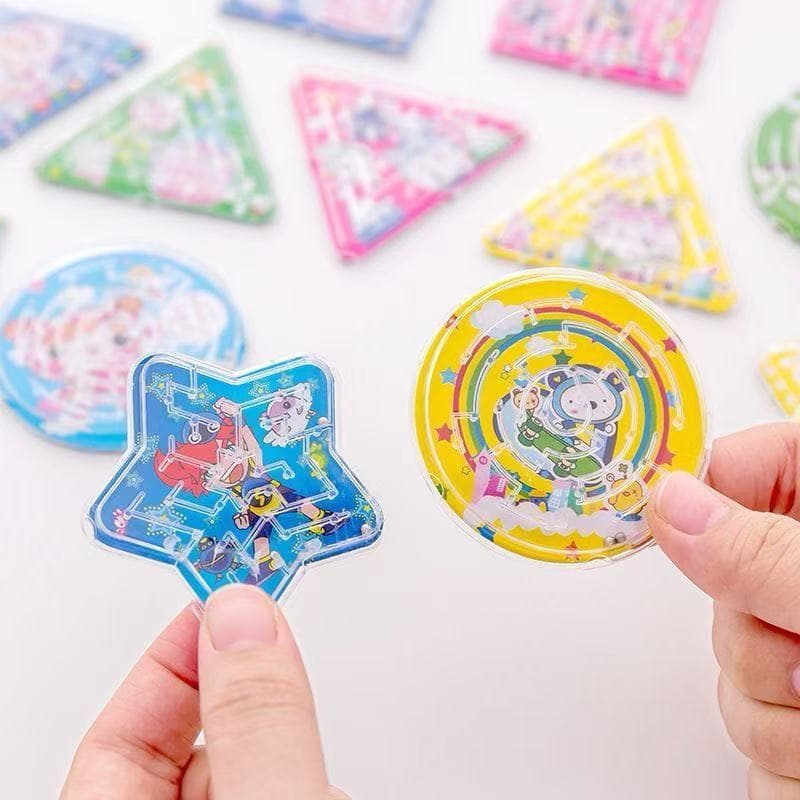 Đồ chơi mang mê cung nhỏ Quà tặng sinh viên Magic Mê cung Cân bằng Mê Đồ chơi mê cung