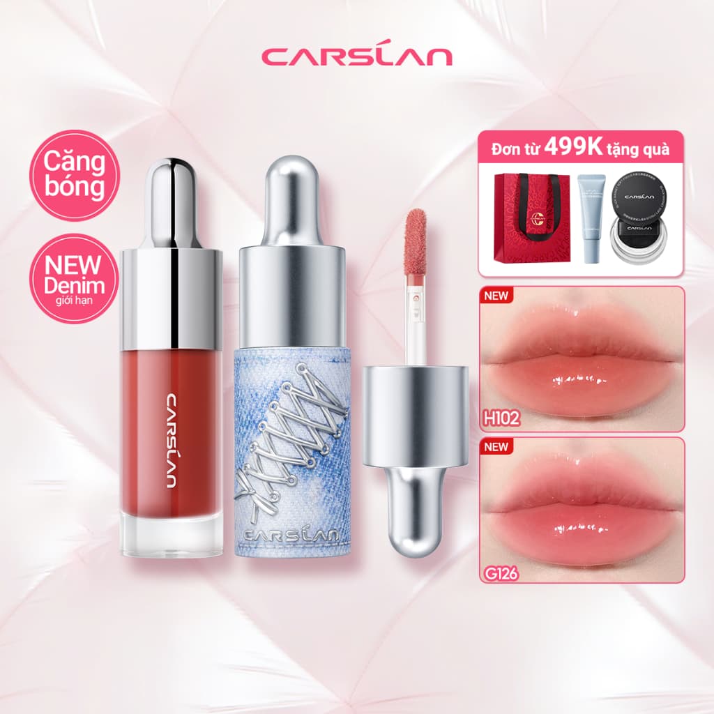 Son tint dưỡng ẩm CARSLAN làm sáng nếp nhăn trong 28 ngày trang điểm và chăm sóc da trong một 4.5g