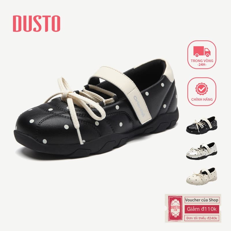 DUSTO Giày thể thao Mary Jane Giày Nữ Ba Lê Phong Cách DWH300196A