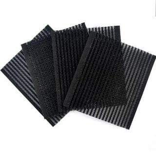10 Miếng dán tóc đen , dán mái tự dính giúp cố đinh tóc size 7x6cm