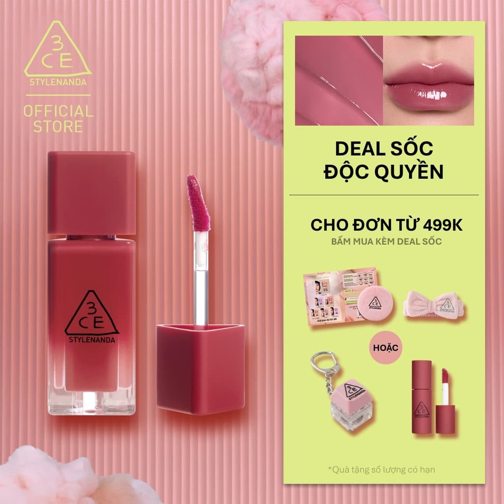 3CE SON TINT BÓNG MỀM GUMMY OIL TINT