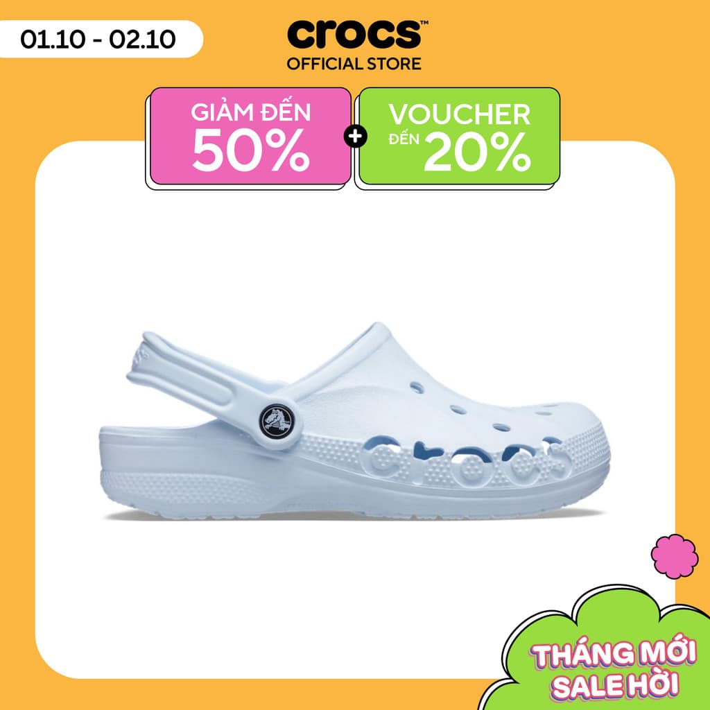 Giày Clog Unisex Crocs Baya - Mineral Blue -10126-4JQ