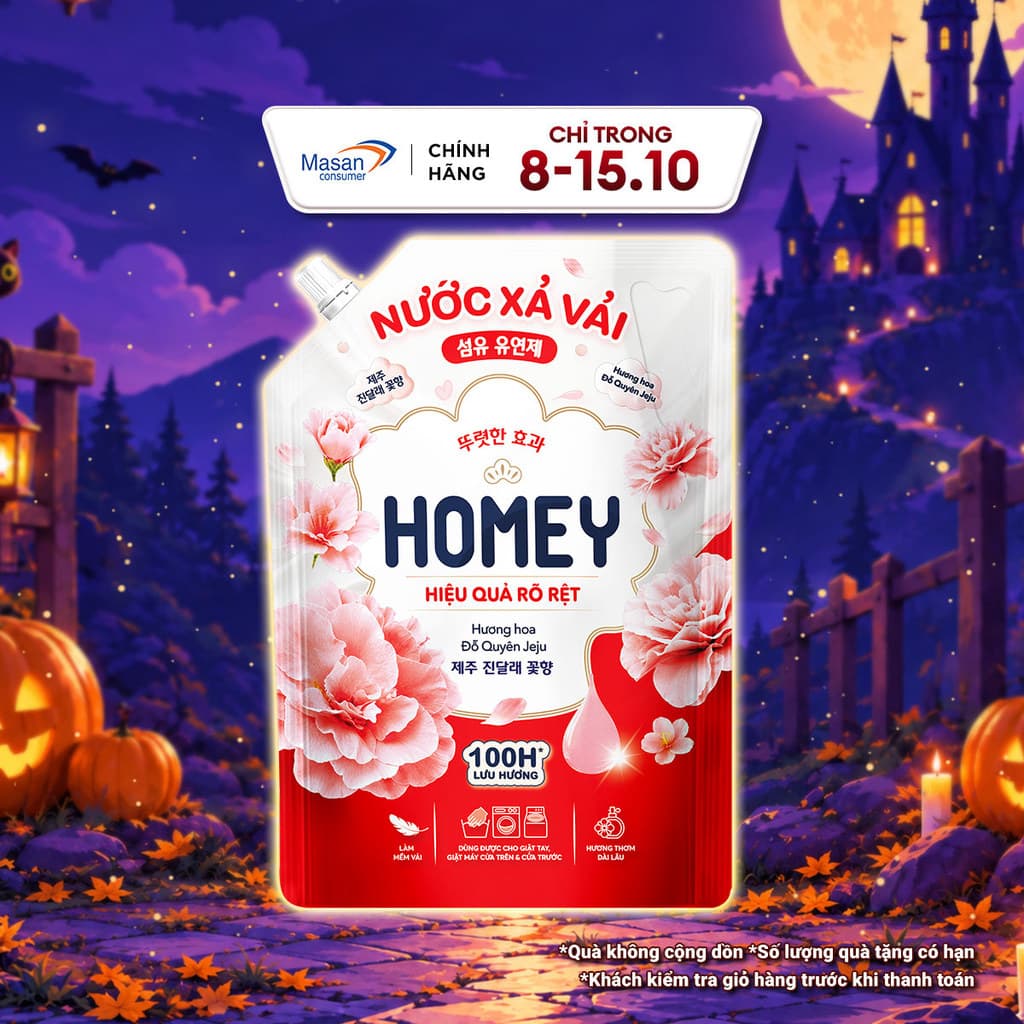 [LS] Nước giặt xả Homey đậm đặc túi x 3.4kg