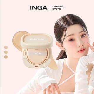 Phấn Nước INGA Water Glow Daily Cushion – Hiệu Ứng Căng Bóng Tự Nhiên (3 Màu)