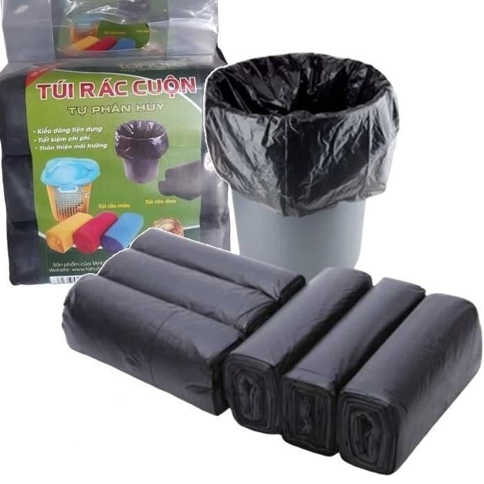 SET 3 CUỘN TÚI ĐỰNG RÁC TỰ PHÂN HỦY SINH 55x65 cm