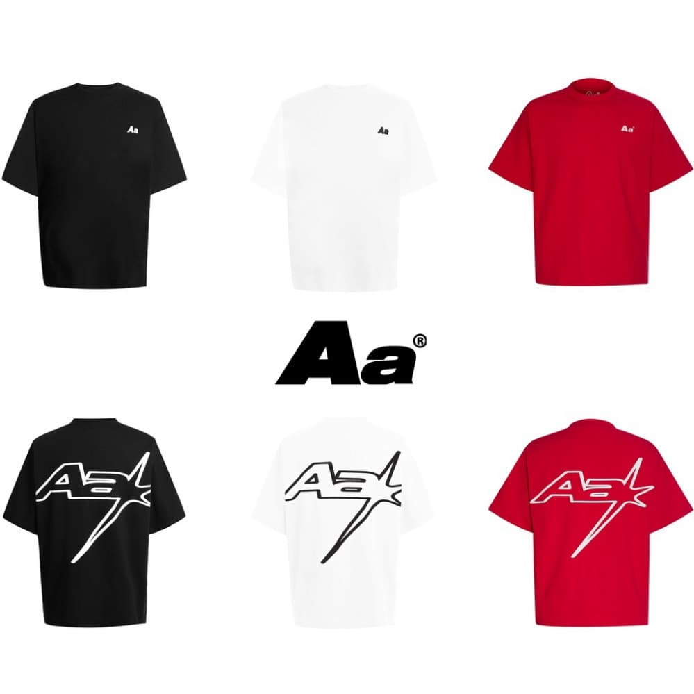 Áo thun AA STU IN LOGO RACING Local Brand Unisex - Áo phông Swe nam nữ tay lỡ, form rộng Wearzone New 2024