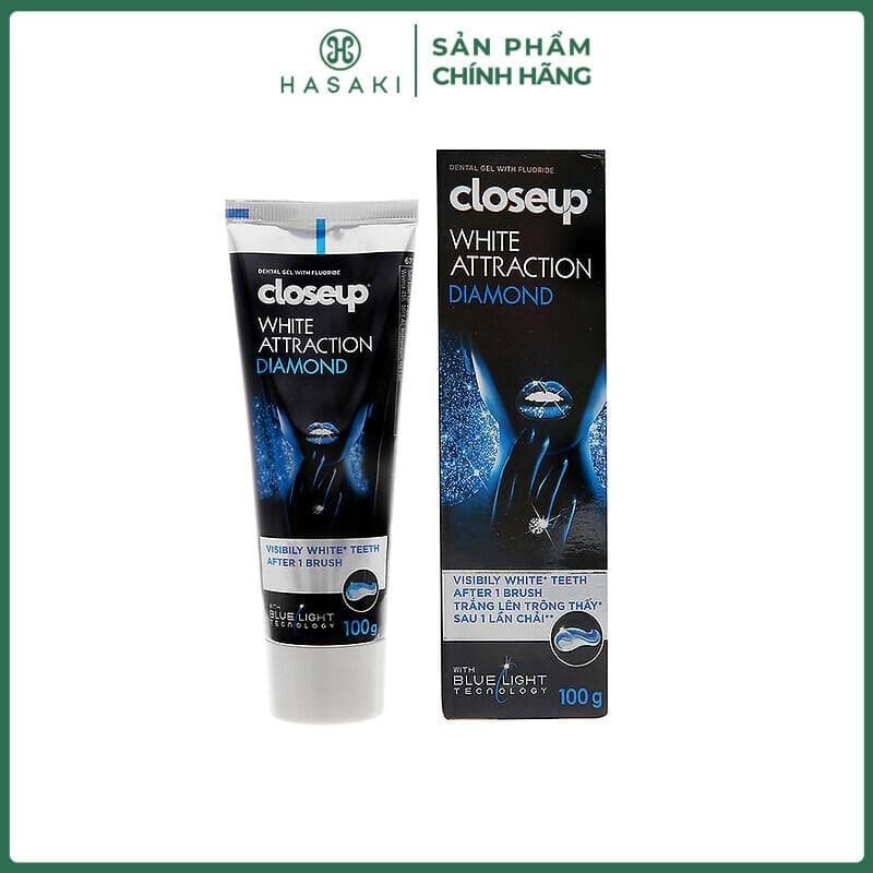 [DAILY] Kem Đánh Răng Closeup Làm Sáng Răng Kim Cương Toothpaste 100g Hasaki Sản Phẩm Chính Hãng