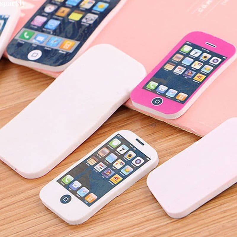 👾miua Tẩy chì hình điện thoại i phone xinh xắn