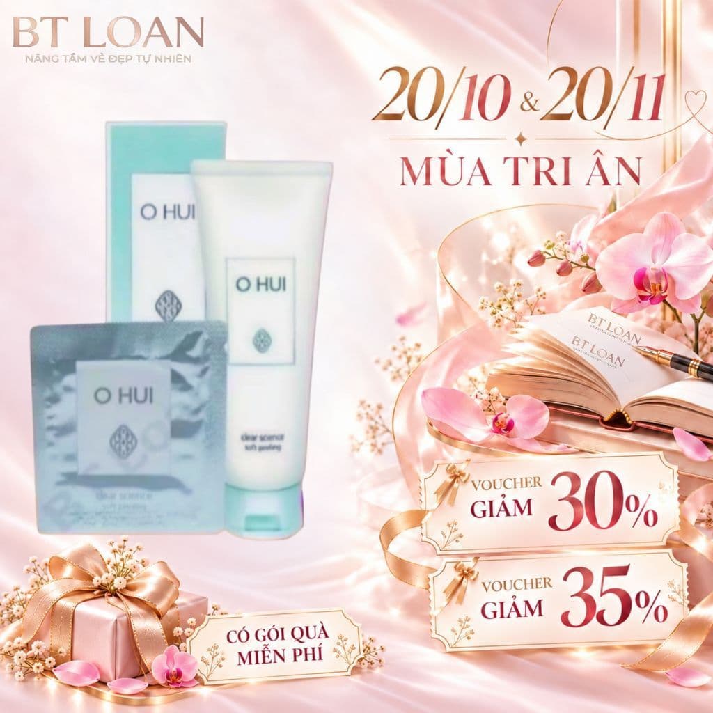 Combo 10 Gói Tẩy Da Chết OHUI Clear Science Soft Peeling