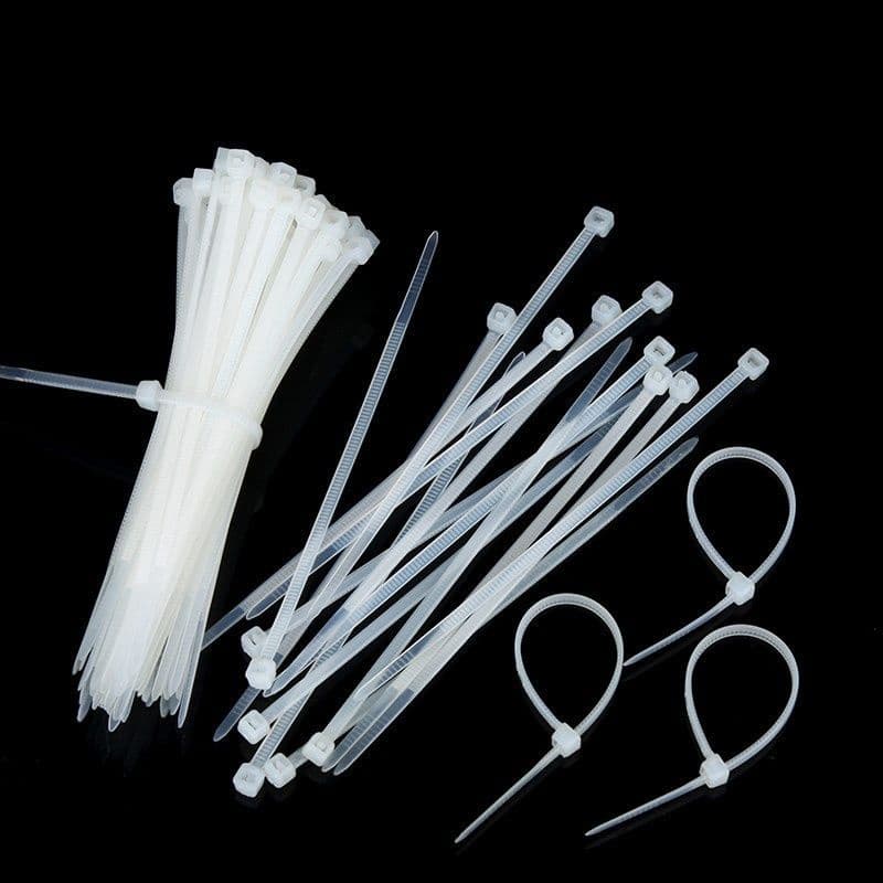 Dây Thít Nhựa 150mm Dây Rút Lạt Nhựa Buộc Treo Đánh Dấu Cố Định Vật Dụng