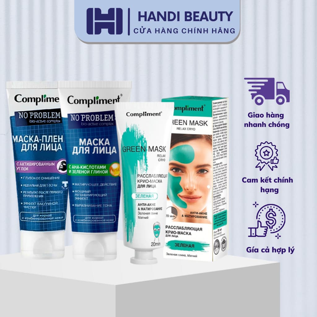 Mặt nạ đất sét Compliment 80ml