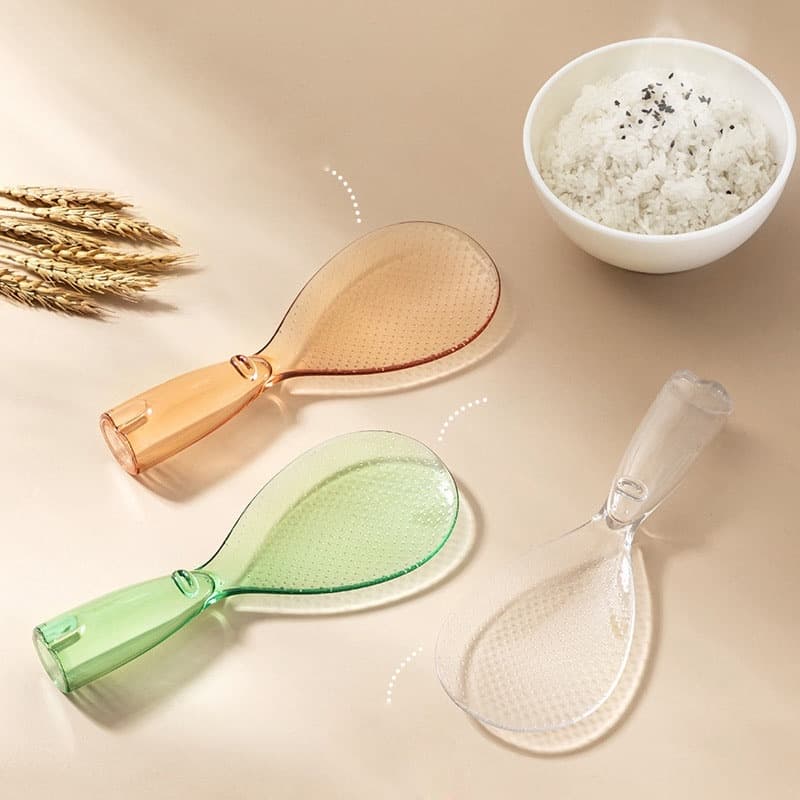 COD🔮🔮Muỗng xới cơm vá cơm chống dính tự đứng phong cách Bắc Âu sang trọng