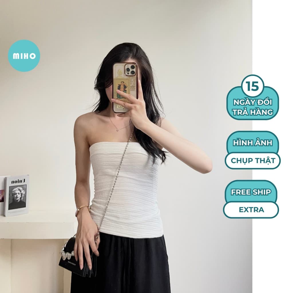 XẢ HÀNG GIÁ GỐC Áo quây xốp body chiết eo cúp ngực Miho House