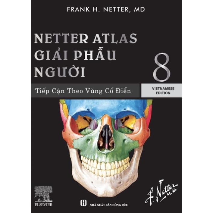 Sách - NETTER ATLAS Giải Phẫu Người - Bìa Cứng