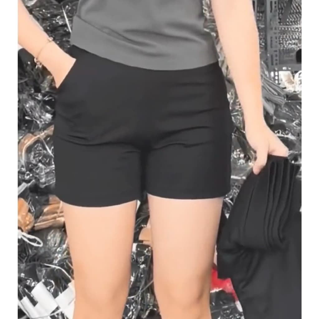 Combo 3 quần legging đùi có túi chất umi giãn cực tốt,đủ size có bigsize từ 35 -100kg Thesun