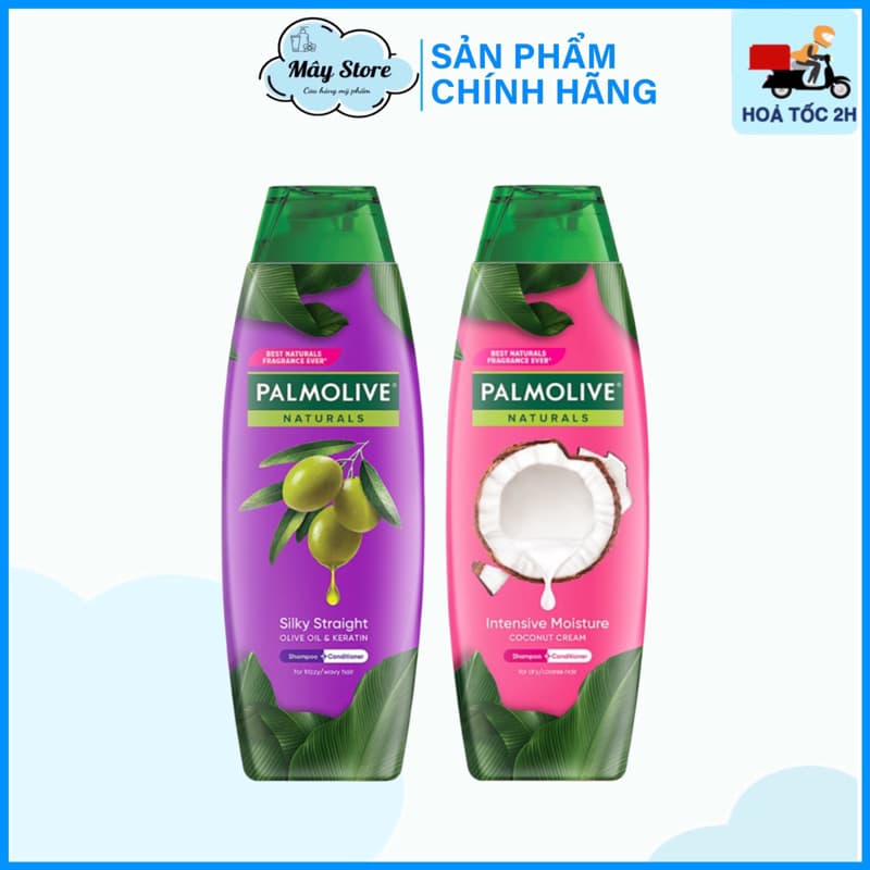 Dầu gội xả 2in1 Palmolive chiết xuất thiên nhiên 180ml