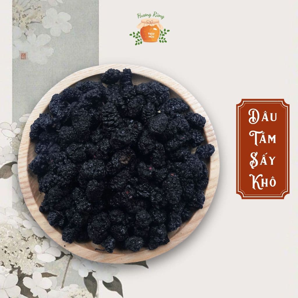 Dâu Tằm Sấy Khô Túi 1kg HƯƠNG RỪNG