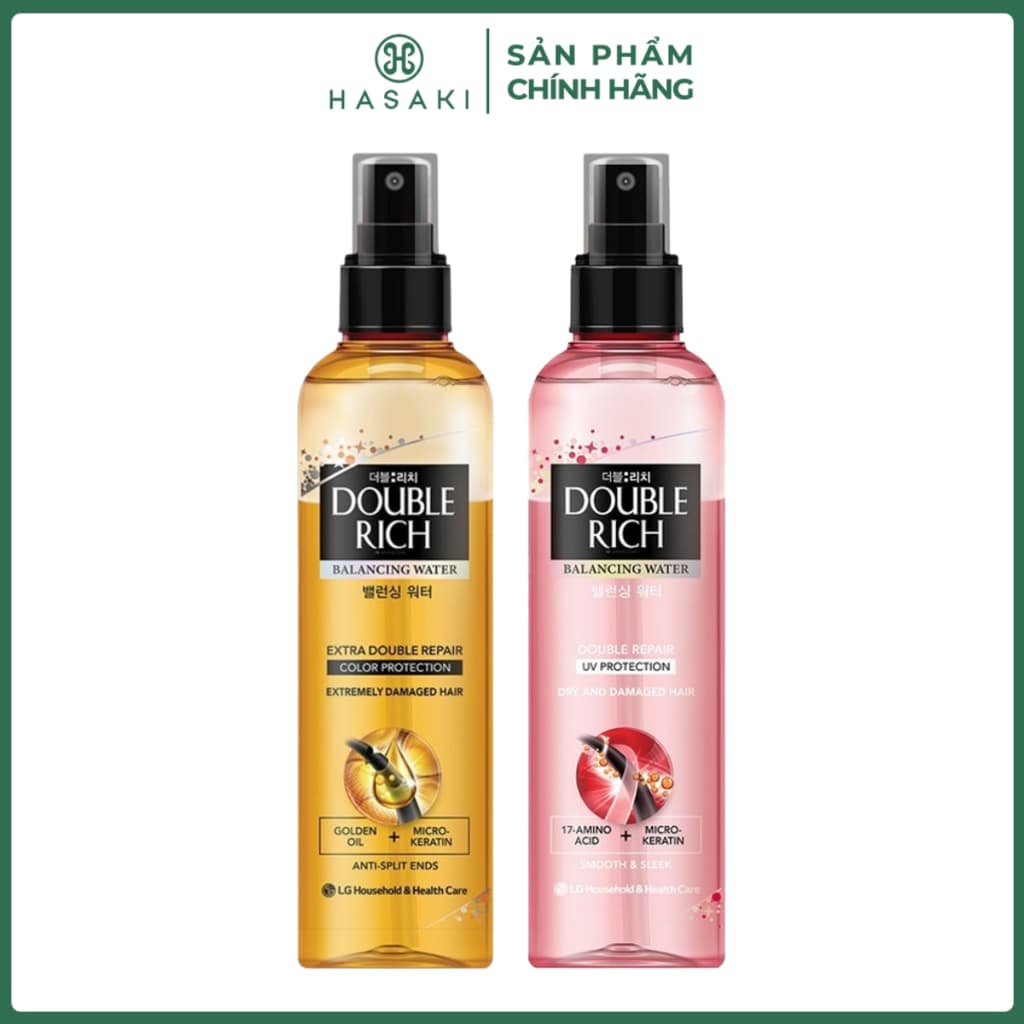[DAILY] Nước Dưỡng Tóc Double Rich Chuyên Sâu Balancing Water Double Repair 120ml Hasaki Sản Phẩm Chính Hãng