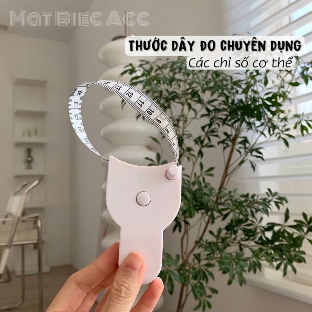 Thước dây đo 1m50 rút gọn tự động