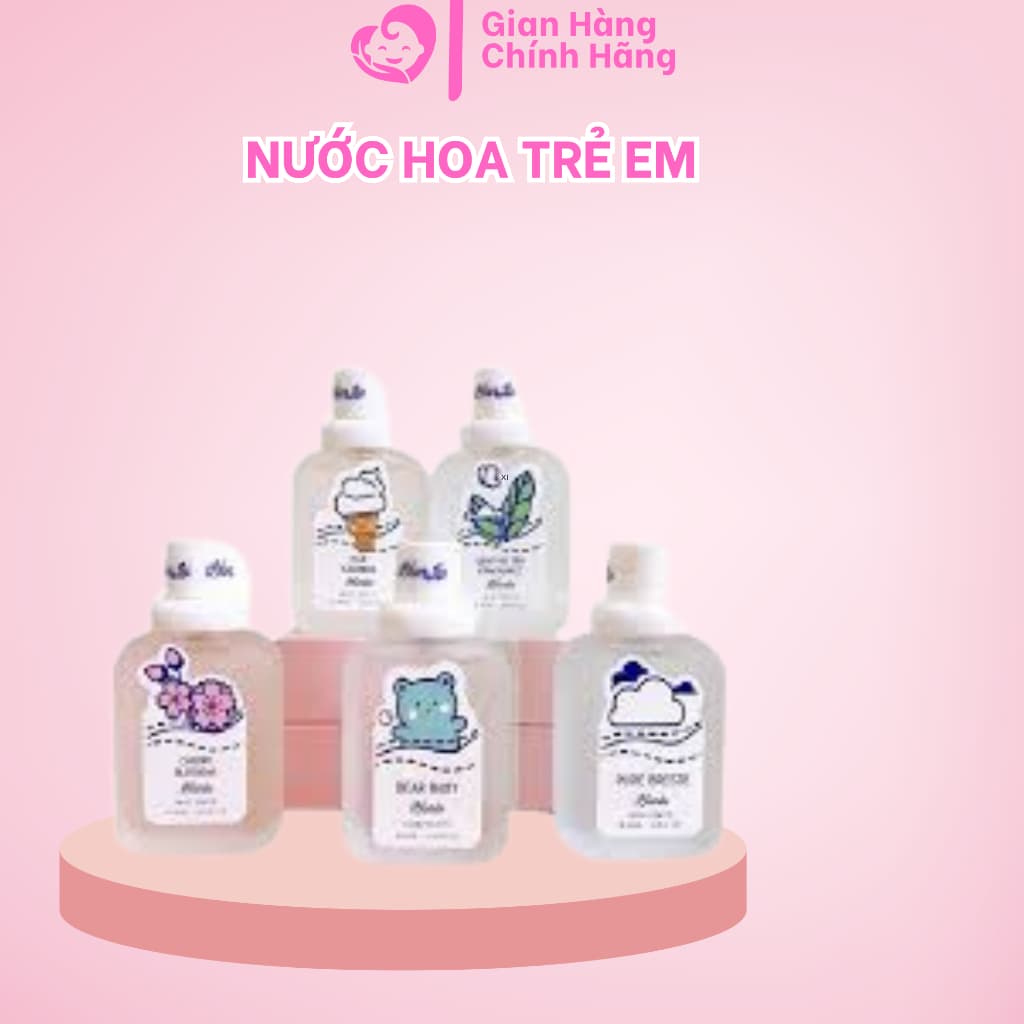 Nước Hoa Xịt Thơm Quần Áo BEAR BABY Trẻ Em 50ml