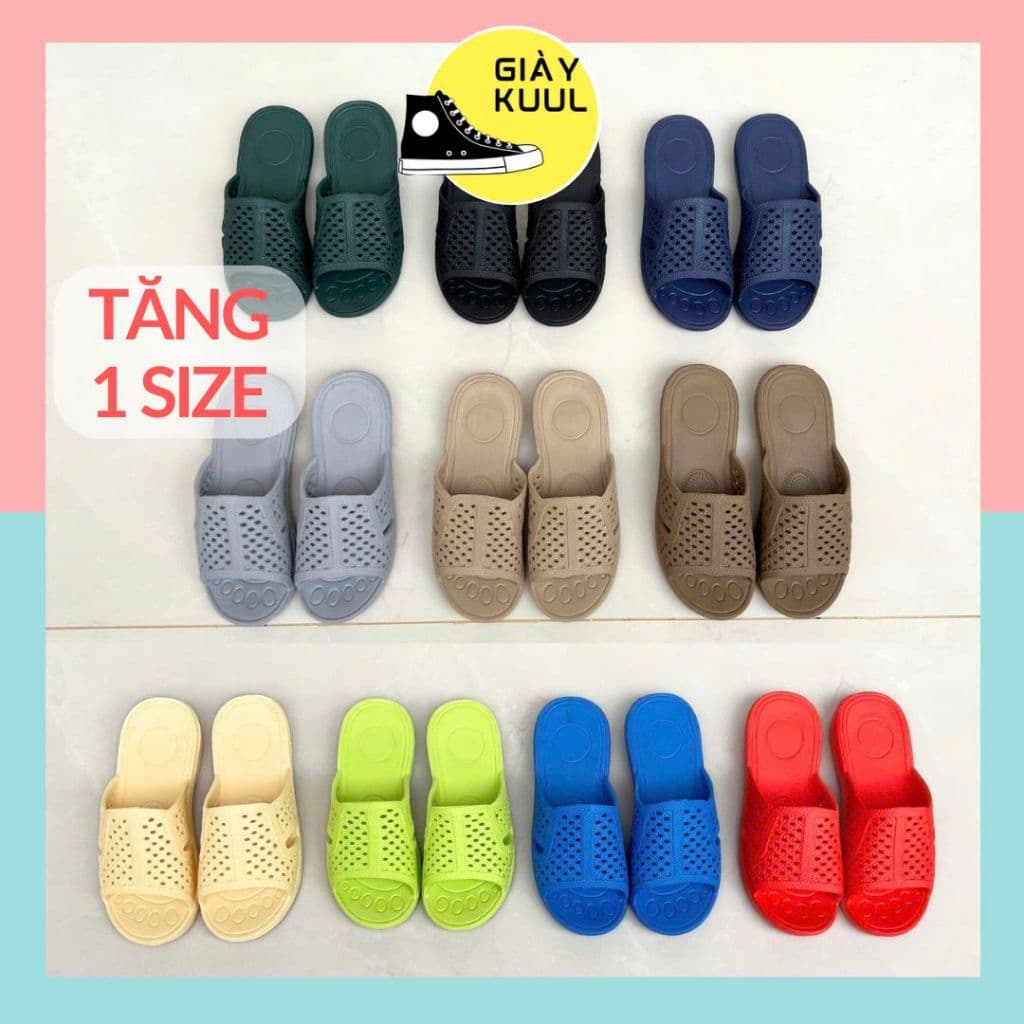 Dép tổ ong siêu nhẹ nam nữ EVA tăng 1 size | Dép tổ ong chính hãng Việt Nam | Giày KUUL