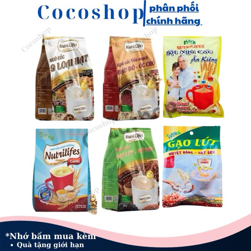 [ Life’s Food] Ngũ cốc dinh dưỡng thơm ngon, bổ dưỡng , 9 loại hạt/5 loại đậu/ ăn kiêng