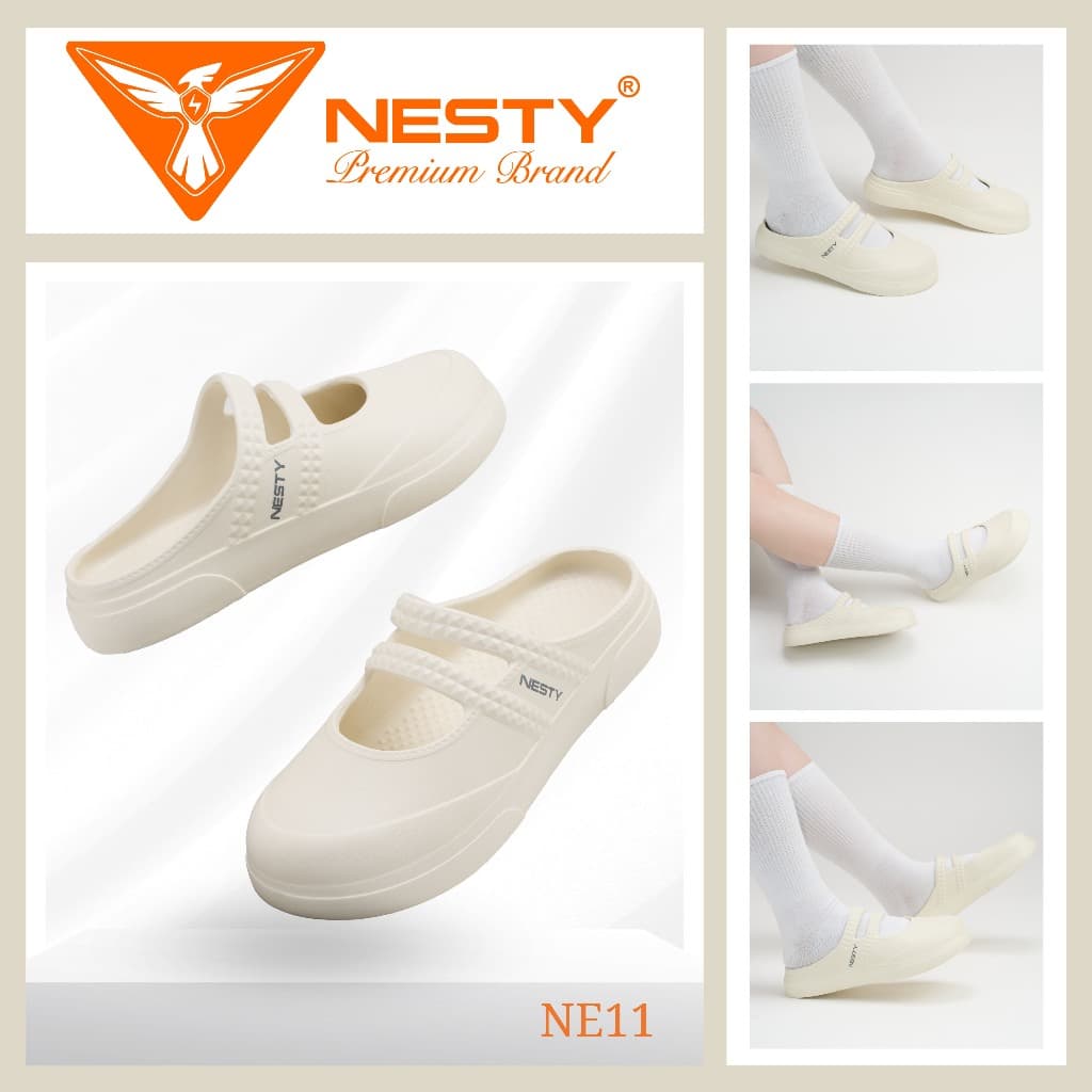 [NE11] Giày Búp Bê Nữ Đế Bằng NESTY Chất Liệu Eva Nguyên Sinh Siêu Bền Êm Nhẹ ( KO2 )