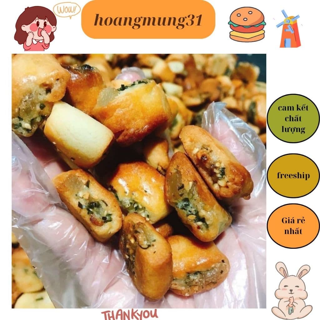 Bánh Chả Lá Chanh Cổ Truyền Đặc Sản Hà Nội 1kg Thơm Ngon