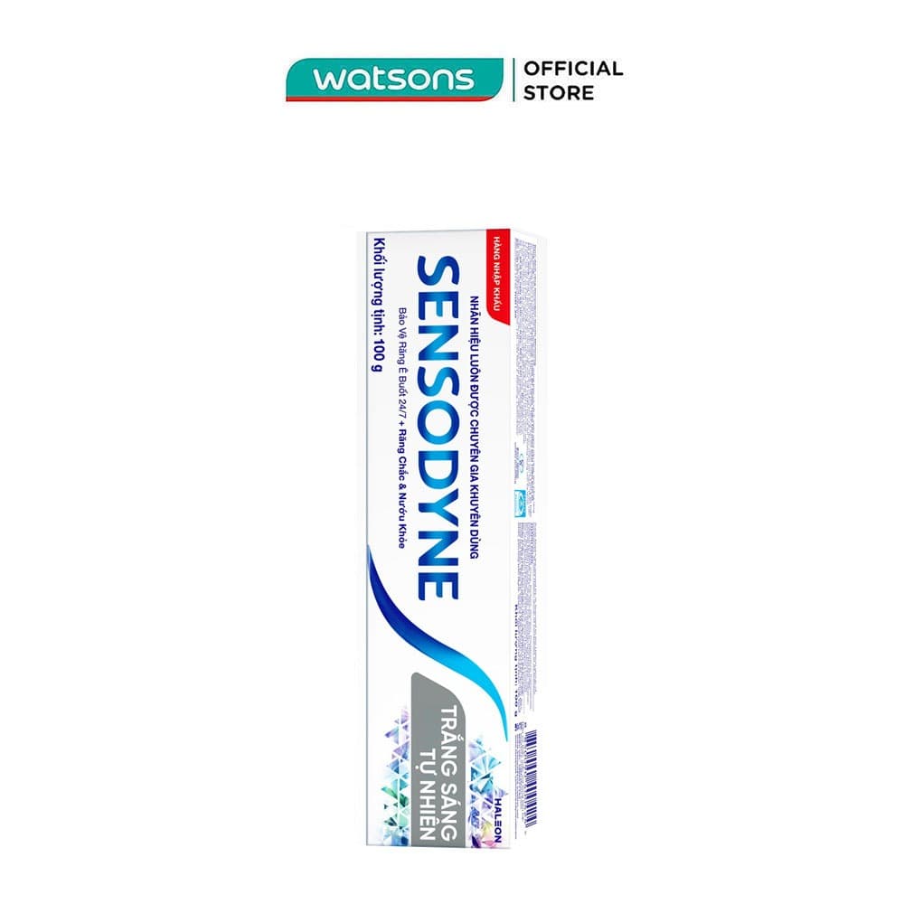 Kem Đánh Răng Trắng Sáng Sensodyne Gentle Whitening 100g