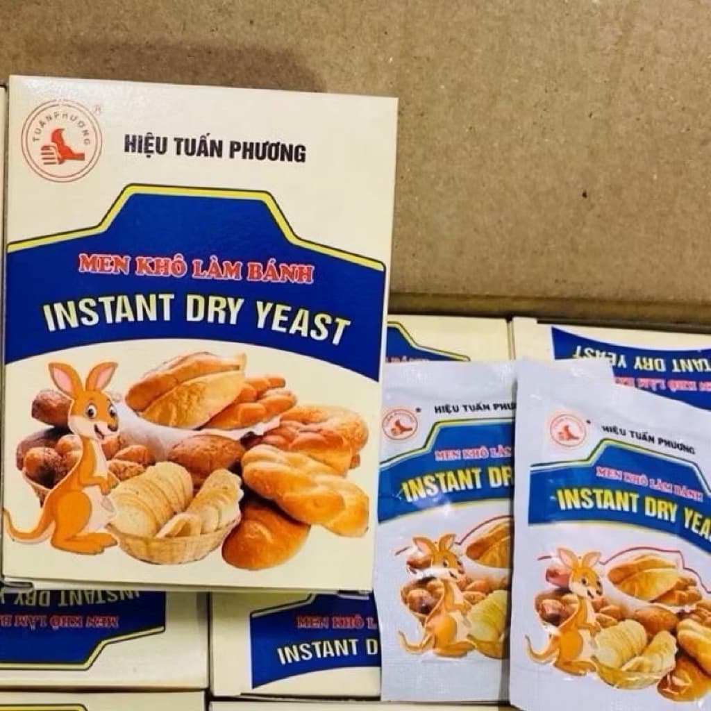 Sỉ hộp 5 gói men nở hãng Tuấn phương