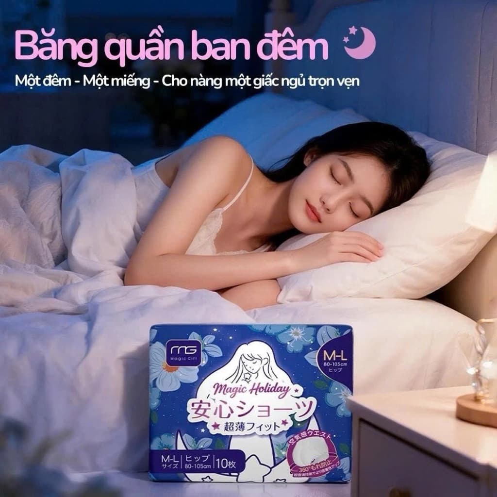 [GIÁ ƯU ĐÃI] Băng vệ sinh quần MG Nhật Bản
