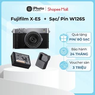 Máy Ảnh Fujifilm X-E5 Chính Hãng - Mirrorless 40.2MP | Quay 4K Bảo Hành 2 Năm | Tặng Sạc/ Pin W126S