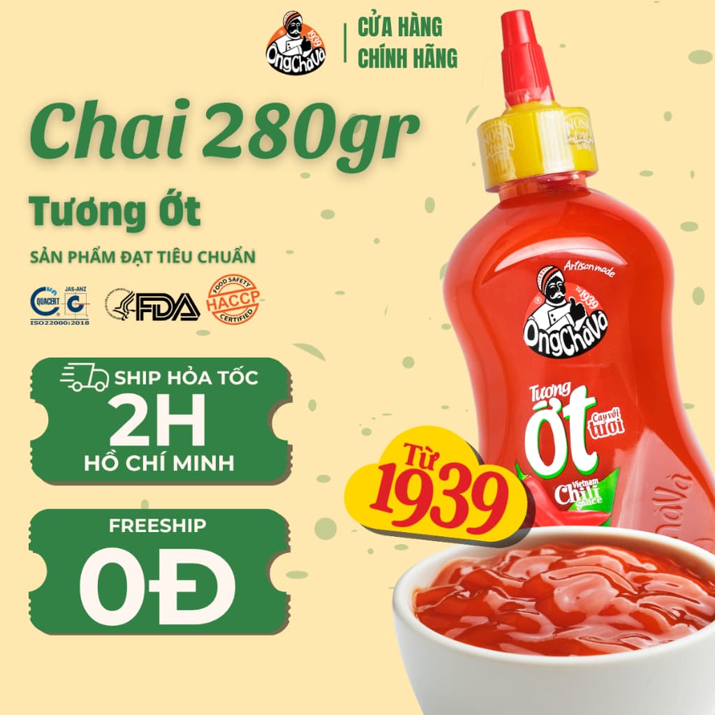 Tương Ớt Ông Chà Và 280g (Chilli Sauce)