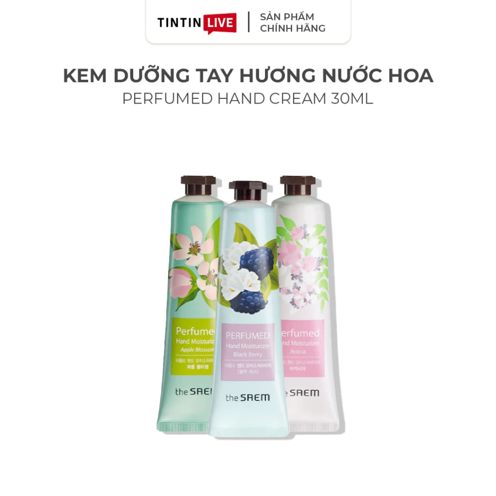 [THE SAEM] Kem Dưỡng Da Tay Hương Nước Hoa Perfumed Hand Cream 30ml