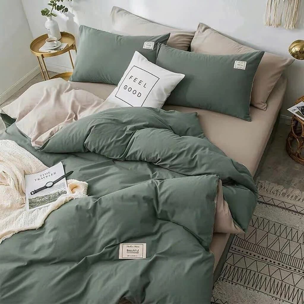 [ShopeeVIP] Bộ chăn ga gối cotton tici Lidaco decor phòng ngủ vintage đủ mọi cỡ nệm