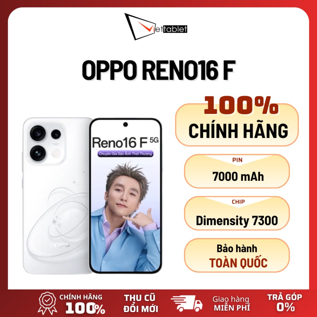 Oppo Reno16 F 5G (8GB - 256GB) - Hàng Chính Hãng