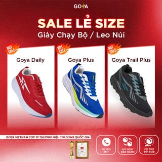 [Deal Hot] Các Dòng Giày Chạy Bộ/ Địa Hình Nam Nữ Goya - GIÁ TỐT NHẤT CHƯA TỪNG CÓ