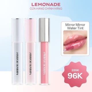 [88k/ cây] Son tint bóng không dính bền màu Lemonade Mirror Mirror Water Tint 4g