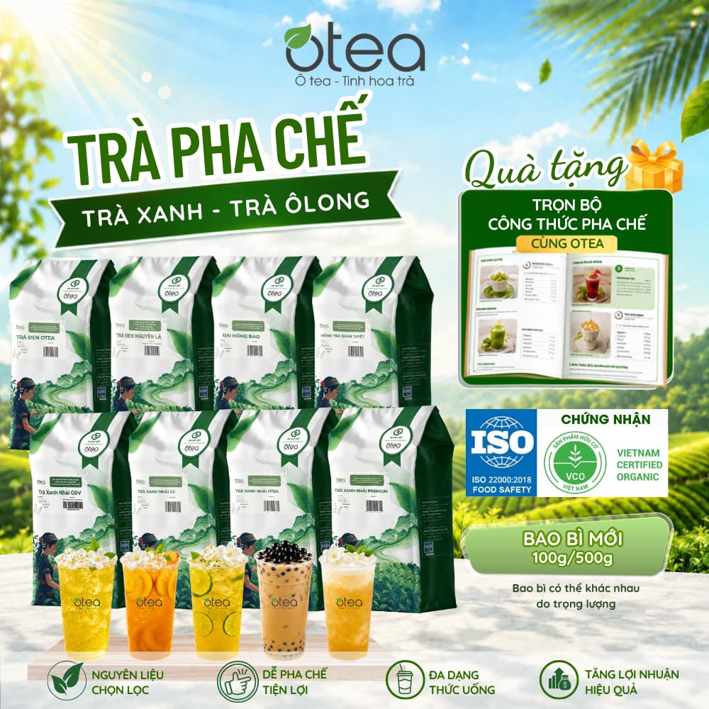 100gr trà dùng thử Otea phân loại cao cấp