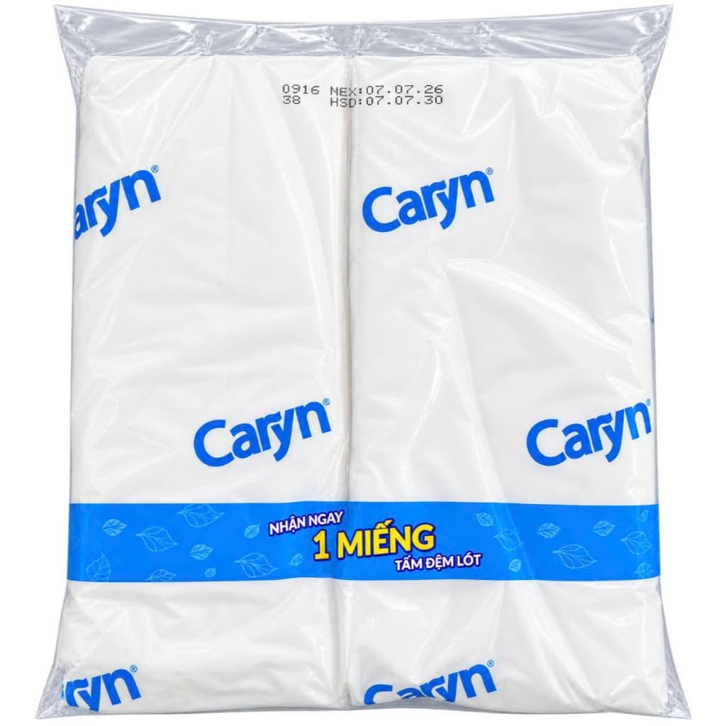 [BÁN LẺ 1 MIẾNG] Tấm đệm lót Caryn cho mẹ sau sinh/người già/thay tã cho bé size L - XL 1 miếng  dùng thử