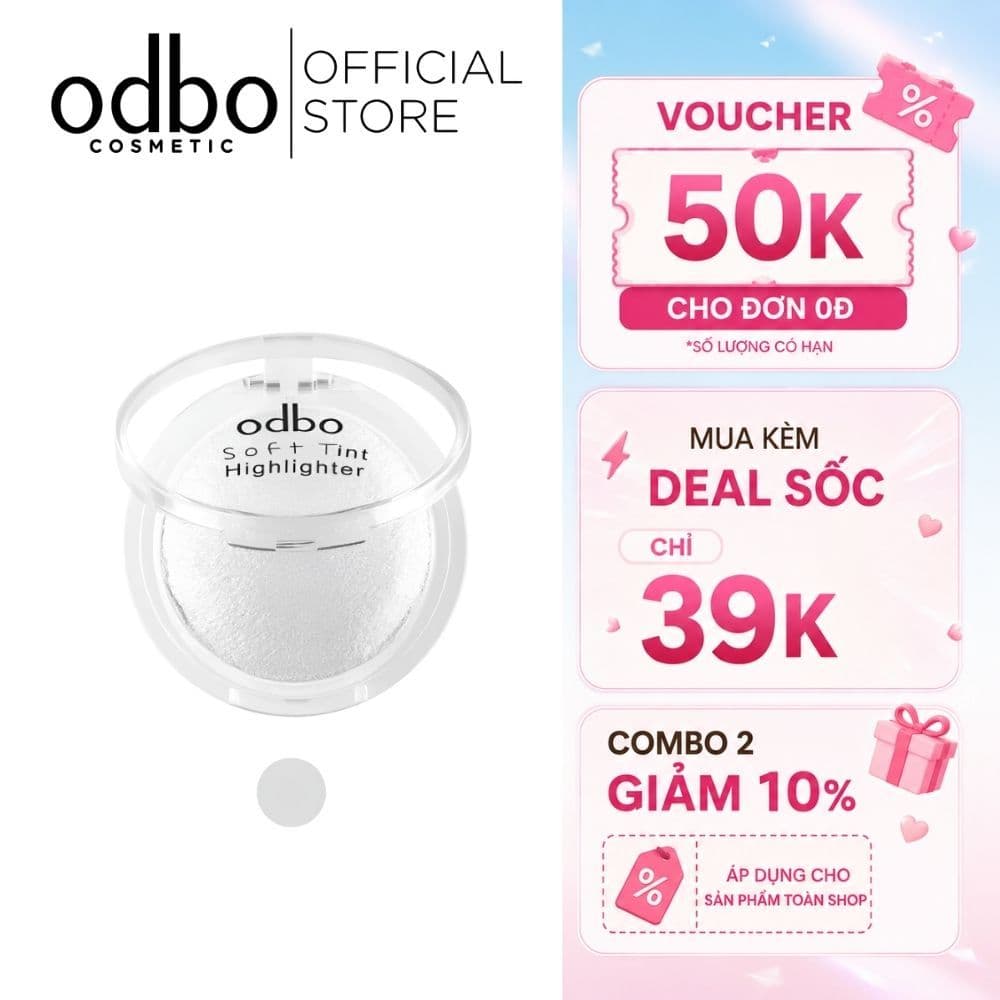 [DEAL SỐC] Phấn Bắt Sáng Soft Tint Highlighter Nhũ Nhẹ Tạo Chiều Sâu Làm Da Rạng Rỡ Tự Nhiên OD173