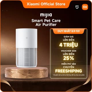Xiaomi Smart Pet Care Air Purifier｜Hút và lọc khí 360° | Điều khiển thông minh qua ứng dụng I Khử mùi