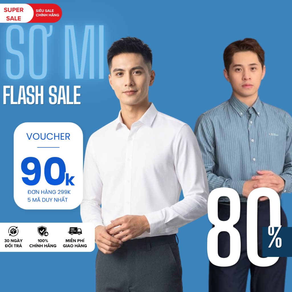 [Sale 80%_Có Hạn] Áo Sơ Mi Nam Dài Tay HLA - Thoáng Mát Thấm Hút Và Ít Nhăn