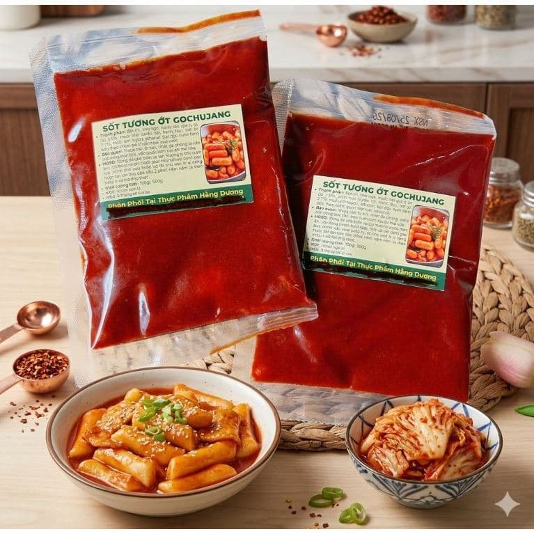 Sốt Topokki Gochujang Vị Cay mặn 500g/200g/100g_hiệu Singsong