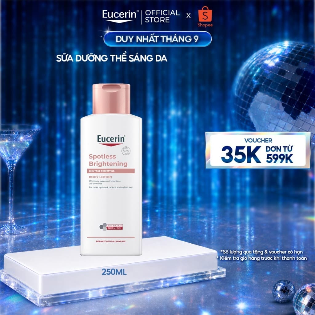Sữa dưỡng thể sáng da Eucerin Spotless Brightening Body Lotion 250ml | Sữa dưỡng thể sáng da | Skincare