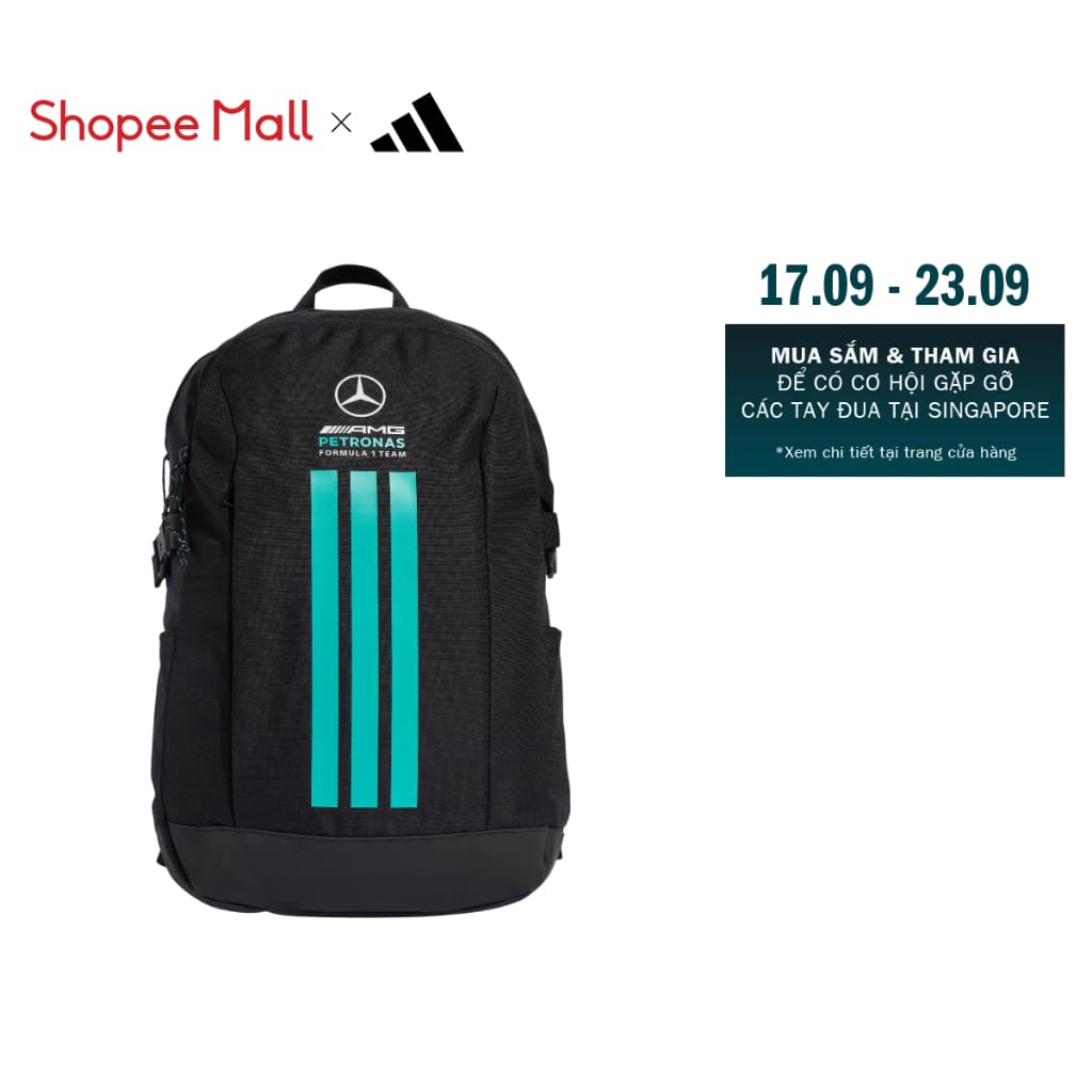adidas Motorsport MERCEDES - AMG PETRONAS FORMULA 1 DNA 3 STRIPES BACKPACK Unisex Black KF1774