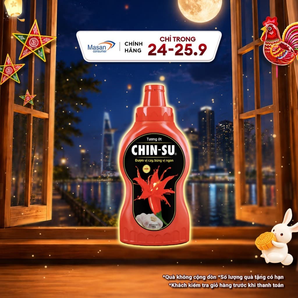 (Chọn Loại) Tương Ớt CHIN-SU (Bao bì có thể thay đổi theo đợt nhập hàng)